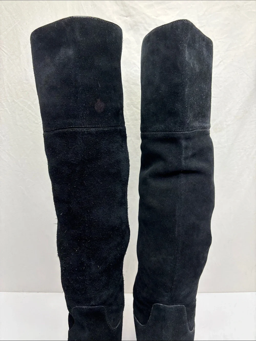 Michael Kors Black Over-the-Knee Suede Women's Boots, SZ 6.5 M